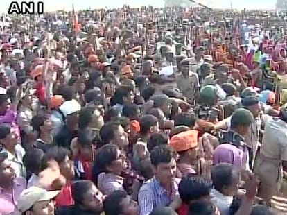 Narendra Modi addresses his first Rally in Banka, Bihar