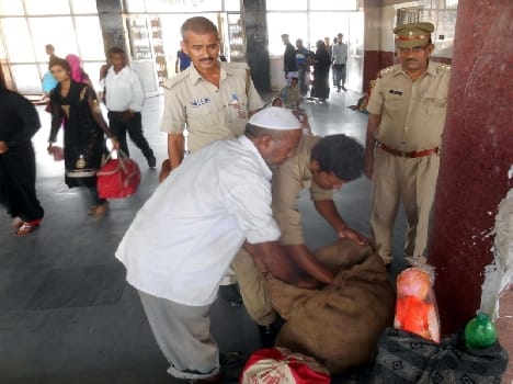 After the bomb went checking station campaign