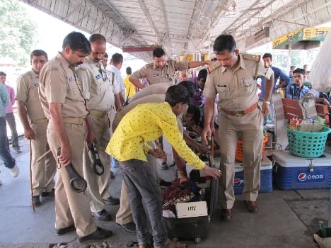 Triveni Express surprise checking in