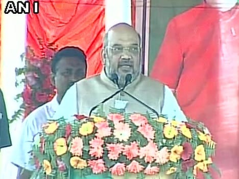 Political Rally of Amit Shah in Purnia Bihar