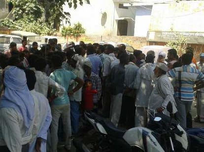 one died in election campaign in bahraich
