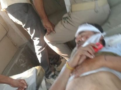 one died in election campaign in bahraich