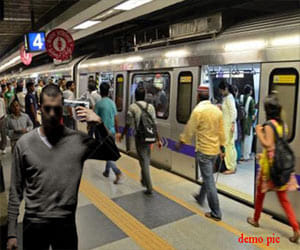 Security breach:  he was aboard with pistol from Chandni Chowk metro