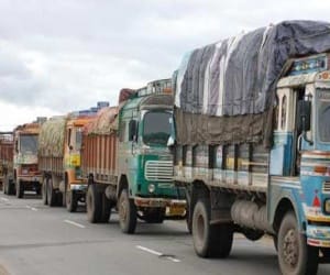truck strike in uttarakhand.