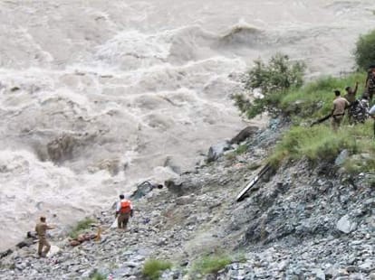 8 Dead body found in largi dam mandi himachal.
