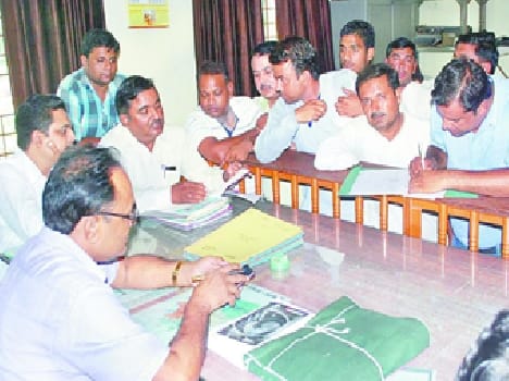 BDC's ballot blue, pink of Panchayat members