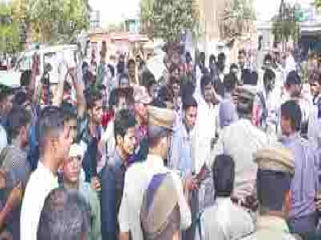 stone throw at ssc center in dhnoli