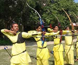  PU and Rajasthan archers won medal 