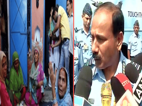 Families of Air Force colony will shift from Bishadha Iklak.
