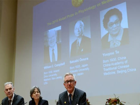 noble prize for health 2015
