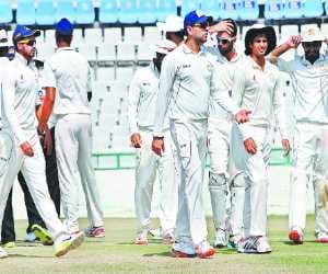 Ranji trophy: punjab team won his 1st match against railway