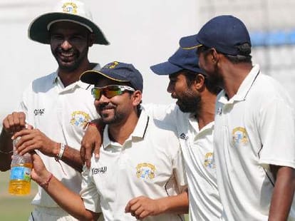 Ranji trophy: punjab team won his 1st match against railway