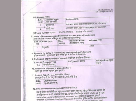 fir against bjp leader