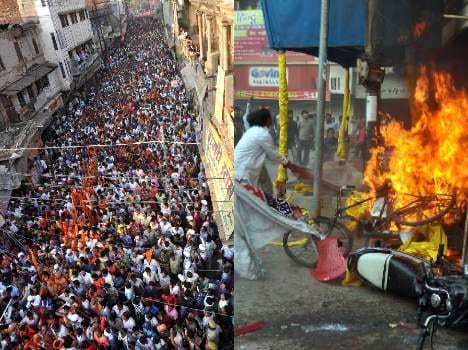 Ganesha idol immersion issue, violence in varanasi