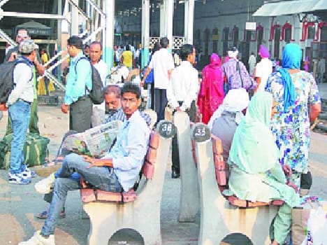 Mega block canceled several trains, passenger suffering
