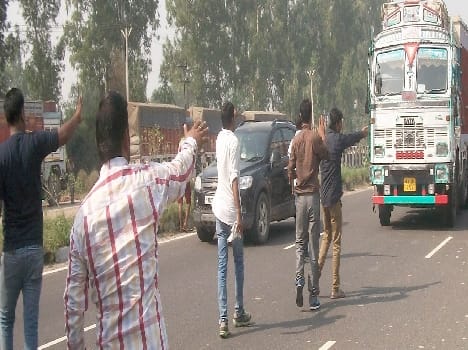 transporters strike in ambala