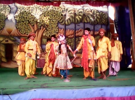 Rukmini is described in the legend of marriage