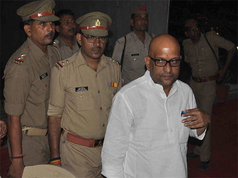 congress mla ajai rai arrested in varanasi violence