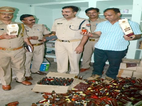 English and native wine seized smuggled brought 22 cases