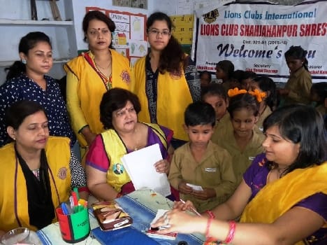 Sampled 200 children's health camp