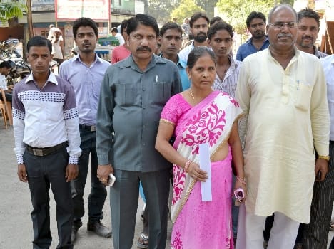 The second day of the third stage 70 of the district panchayat nomination