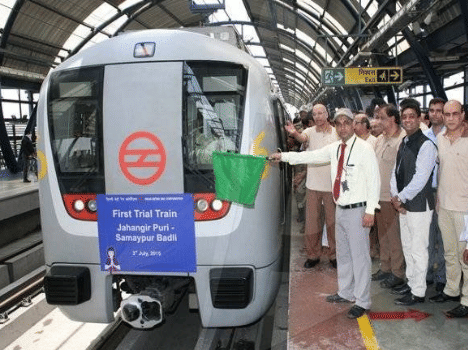 Protest over to change the name of metro station.