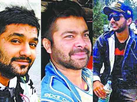 chandigarh 3 bikers ready ti win red the himalaya rally