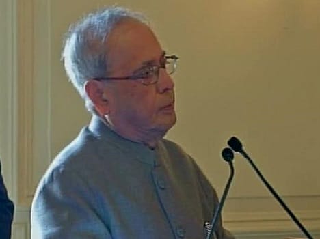 President Pranab Mukherjee talks of India's core values of diversity and tolerance