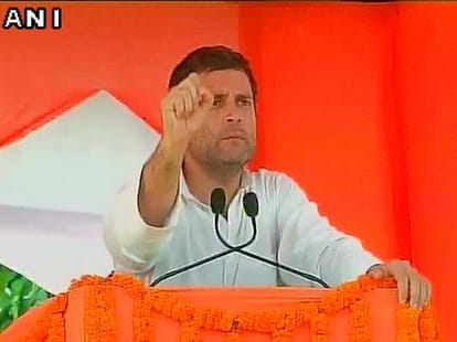 Rahul gandhi attack on narendra modi