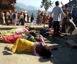Dehradun: schedule cast wants right to entry in temple.