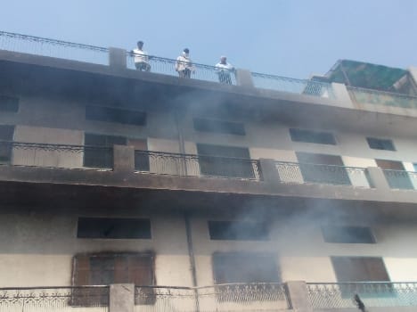 Fire in Bahadurgarh