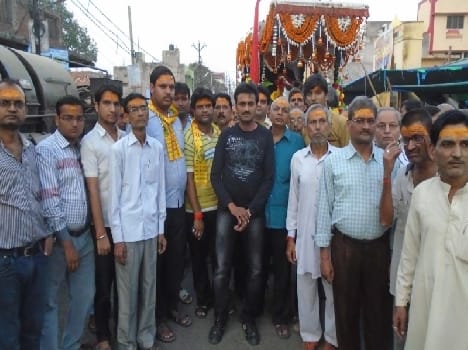 Ganesh procession launched the Ramlila