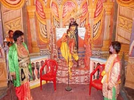 Ravana in the Ramlila born in Balia
