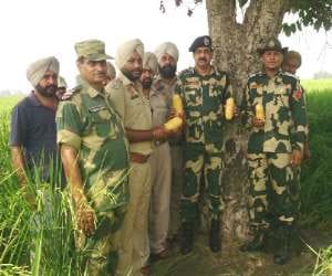 BSF seized heroin of rupees 10 crore from pakistan border
