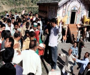 dalit protest to enter gabela temple in uttarakhand.