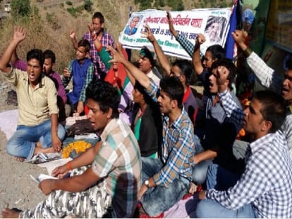 dalit protest to enter gabela temple in uttarakhand.