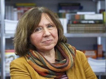 Belarus writer Svetlana Alexievich wins Nobel Literature Prize