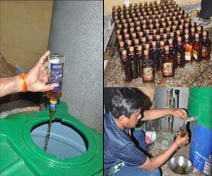 smuggled alcohol 12 cartoon seized 