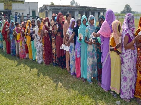 In the first phase, 73 percent of voters cast votes