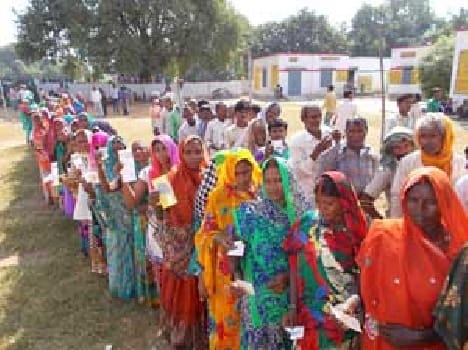 Rabrtsganj 61 , 62 per cent of the vote in 