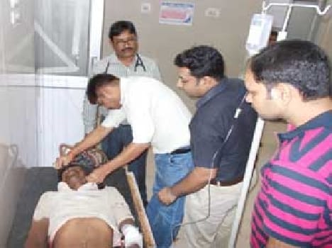 Negligence was a cause of the accident