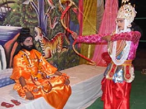 Crown Liturgy began enactment Harishankri ramlila