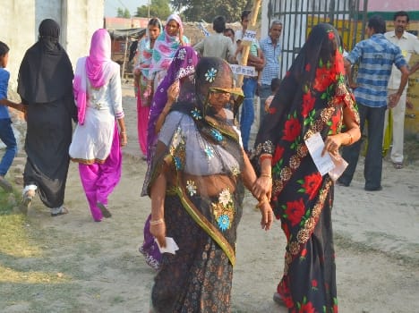 From behind the veil vote