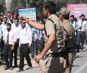 private bus crushed student in dehradun.