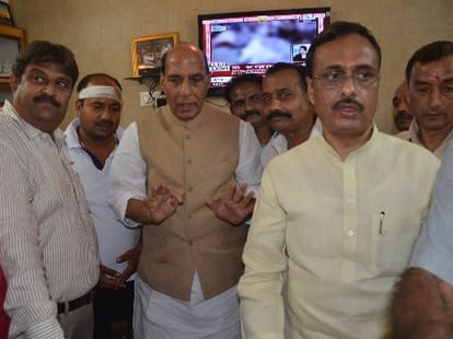 We have reduced cow trafficking says Rajnath Singh.