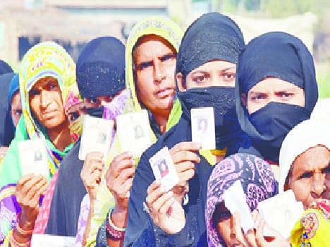 71.65 percent voting in panchyat chunav