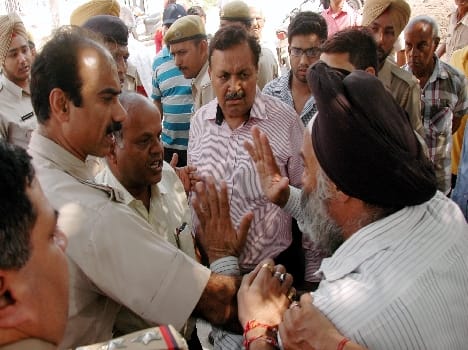 Amid the din of shoppers Palika Vihar Shops Seal