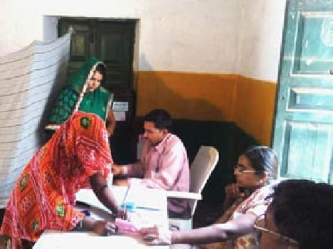  69.14 percent voting in the first phase of elections