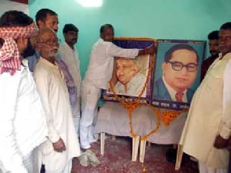 Dalits uplifted by kanshiram