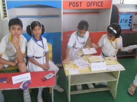 The kids at school made the Post Office